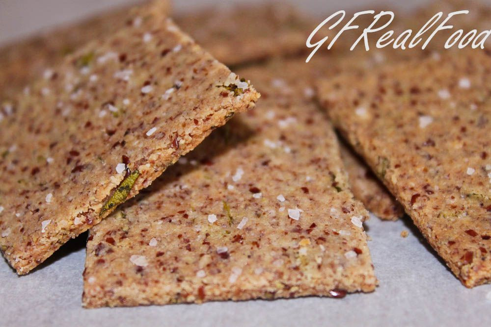 Keto Bread Almond Flour Flax Seed
 Almond Flax Crackers Gluten Free Real Food