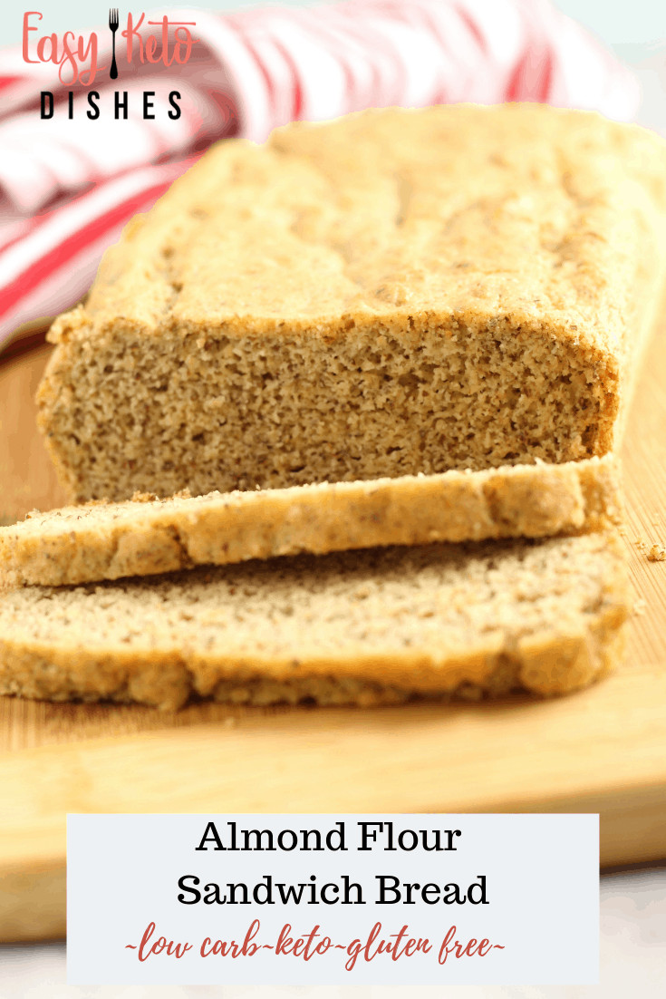 Keto Bread Almond Flour Flax Seed
 Keto Sandwich Bread low carb Easy Keto Dishes