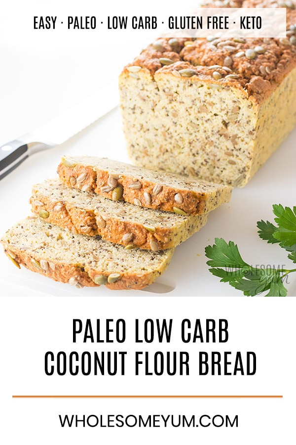 Keto Bread Coconut Flour Easy
 Keto Low Carb Coconut Flour Bread Recipe