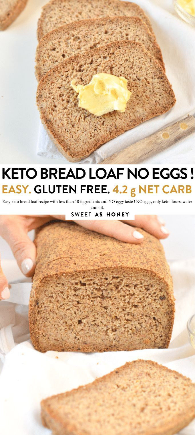 Keto Bread Coconut Flour No Eggs
 Keto bread loaf No Eggs Low Carb with coconut flour