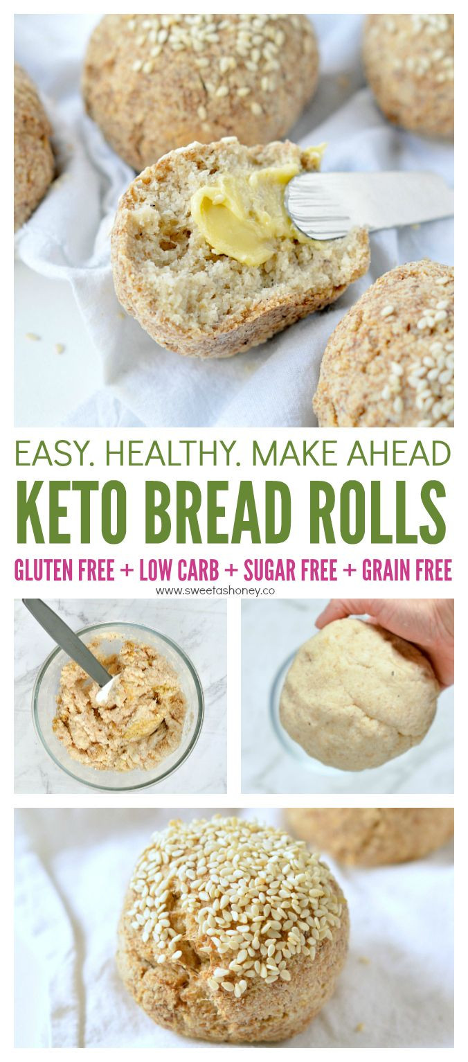 Keto Bread Coconut Flour No Eggs
 Keto bread rolls NO EGGS Vegan Dairy free Low