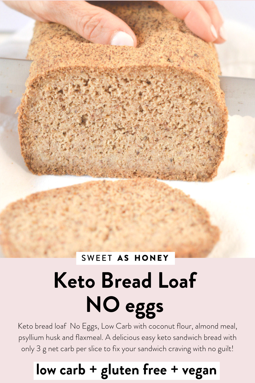 Keto Bread Coconut Flour Psyllium
 Keto bread loaf No Eggs Low Carb with coconut flour