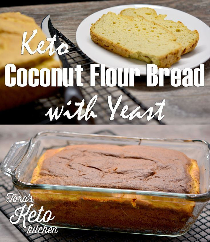 Keto Bread Coconut Flour Yeast
 Coconut Flour Keto Bread with Yeast Recipe