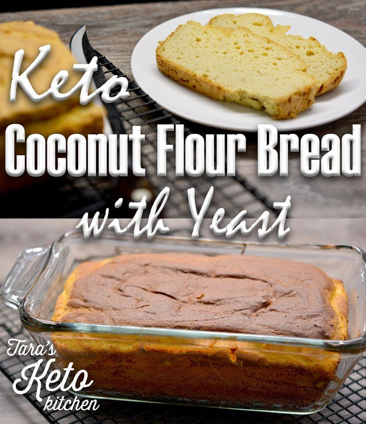 Keto Bread Coconut Flour Yeast
 Coconut Flour Keto Bread with Yeast Recipe