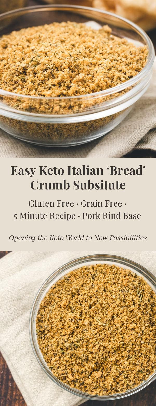 Keto Bread Crumb Alternative
 Keto Italian Bread Crumbs Recipe