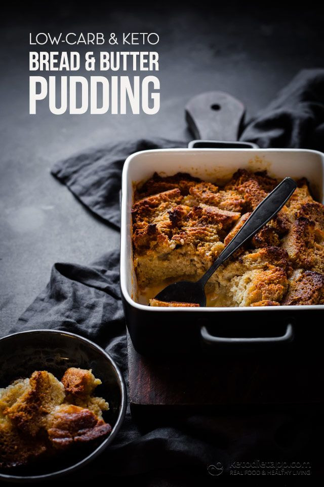 Keto Bread Pudding Almond Flour
 Keto Bread & Butter Pudding Recipe