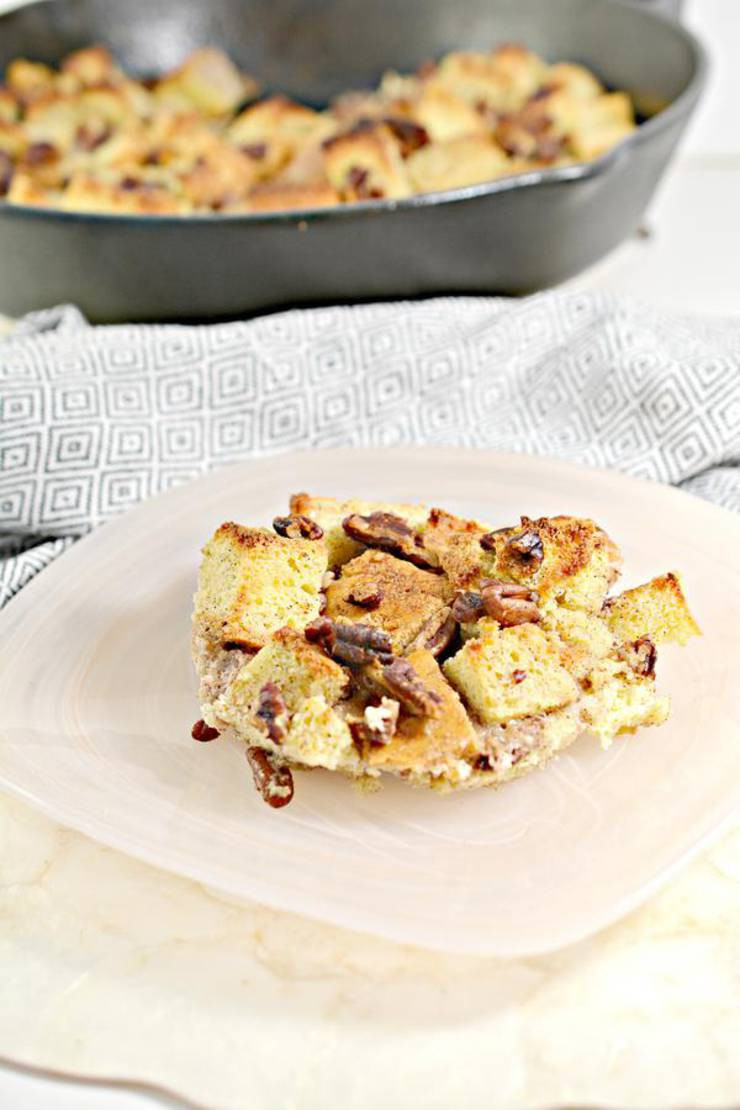 Keto Bread Pudding Low Carb
 BEST Keto Bread Pudding Low Carb Keto Cinnamon Pecan