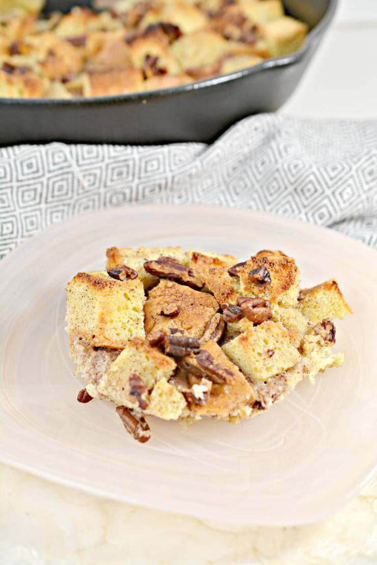 Keto Bread Pudding Low Carb
 BEST Keto Bread Pudding Low Carb Keto Cinnamon Pecan