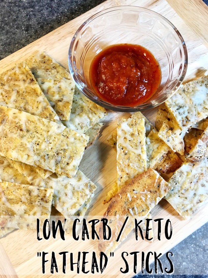 Keto Bread Sticks Cheese
 Low Carb and Keto Fathead Breadsticks Cheese Sticks