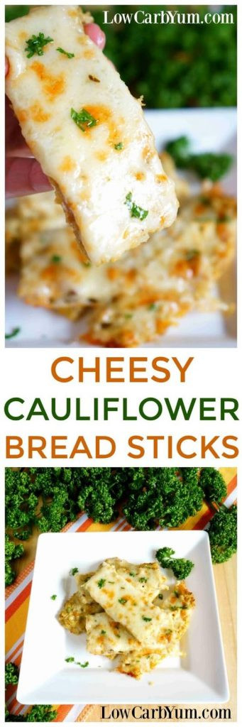 Keto Bread Sticks Cheesy Cauliflower
 Cheesy Keto Cauliflower Bread Sticks Recipe CUCINA DE YUNG