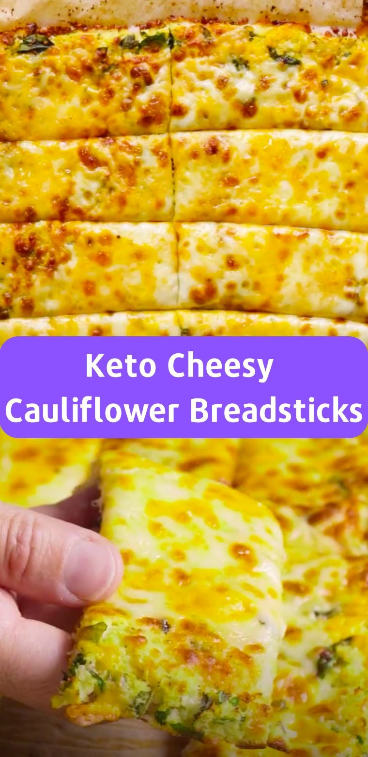 Keto Bread Sticks Cheesy Cauliflower
 Keto Cheesy Cauliflower Breadsticks Joki s Kitchen