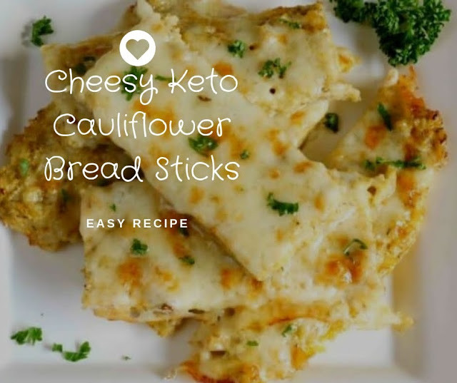 Keto Bread Sticks Cheesy Cauliflower
 Cheesy Keto Cauliflower Bread Sticks Recipes Home