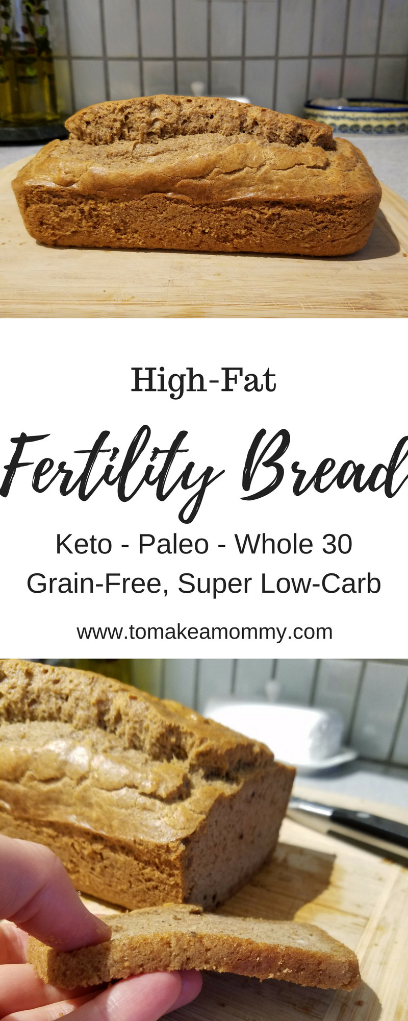 Keto Bread Whole Foods
 High Fat Fertility Bread Recipe Keto Paleo Whole 30