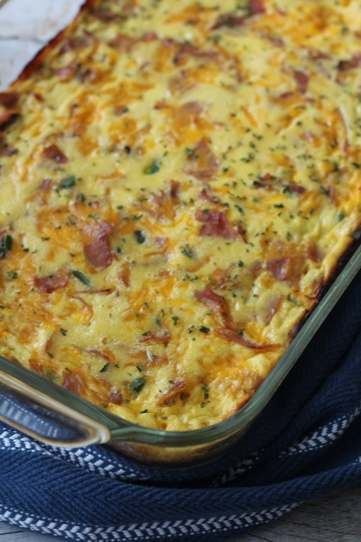 Keto Breakfast Casserole
 Keto Breakfast Casserole with Sausage