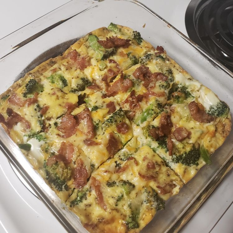 Keto Breakfast Casserole Bacon
 Bacon Cheddar Keto Breakfast Casserole