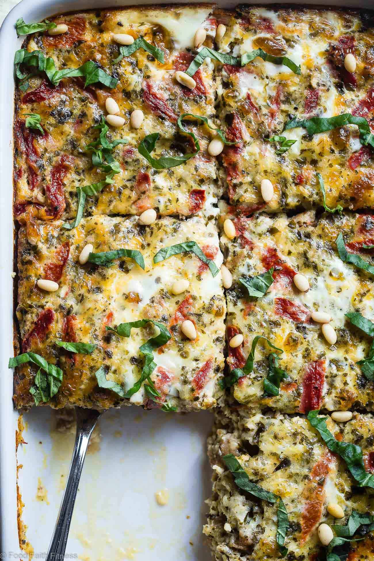 Keto Breakfast Casserole
 Easy Low Carb Keto Breakfast Casserole with Sausage