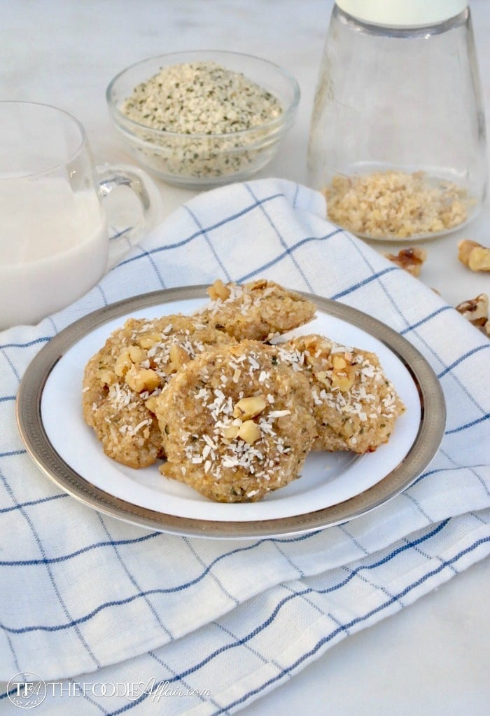 Keto Breakfast Cookies
 Keto Breakfast Cookies with Grain Free Hemp Hearts