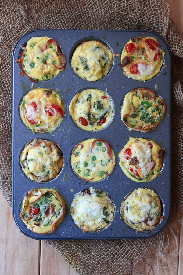 Keto Breakfast Cups
 Keto Egg Cups 5 Ways