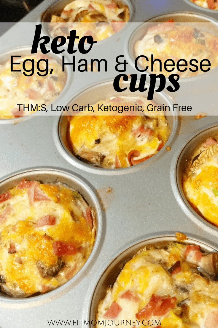 Keto Breakfast Egg Cups
 Keto Ham Egg Cups Fit Mom Journey
