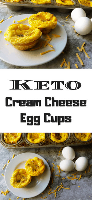 Keto Breakfast Egg Cups
 Keto Cream Cheese Egg Cups Certainly Keto Recipes