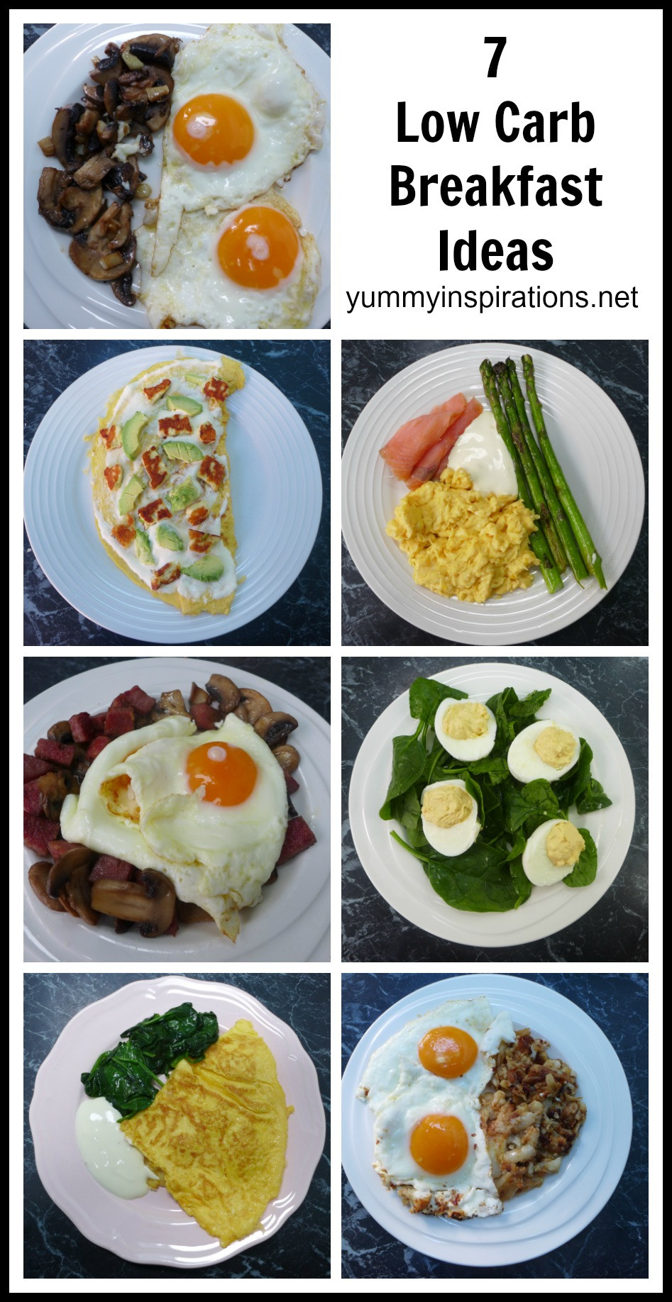 Keto Breakfast List
 7 Low Carb Breakfast Ideas A week of Keto Breakfast Recipes