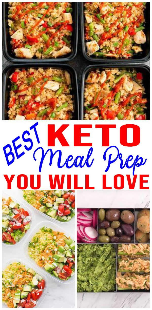 Keto Breakfast Meal Prep For The Week
 Keto Meal Prep – Low Carb Meals For The Week – EASY