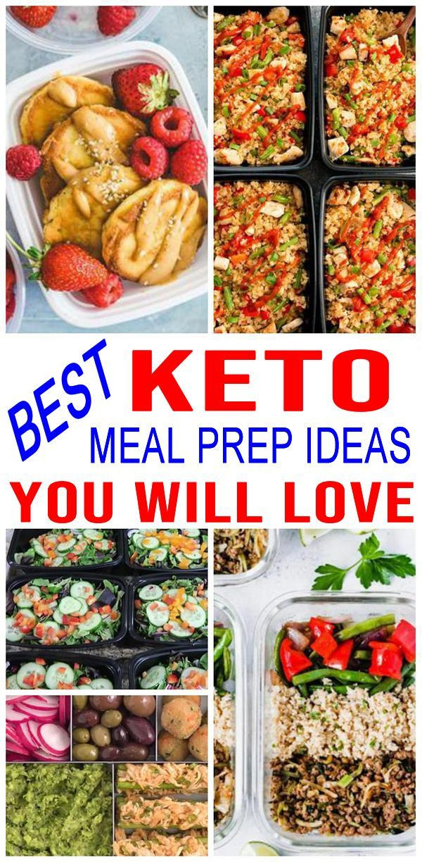 Keto Breakfast Meal Prep For The Week
 Keto Meal Prep – Low Carb Meals For The Week – EASY