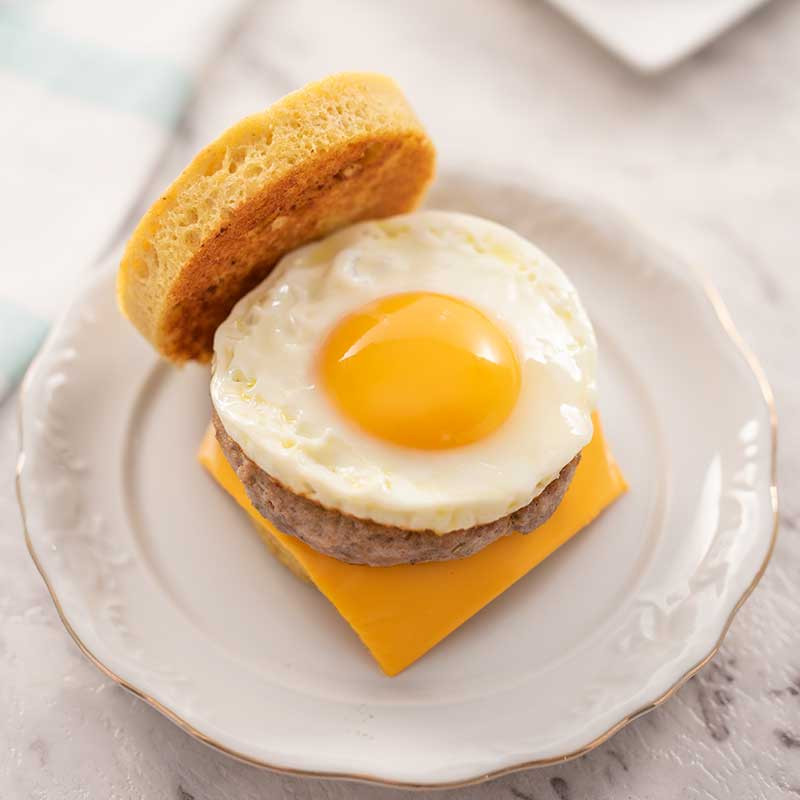 Keto Breakfast Muffins Eggs Sausage
 Keto Sausage and Egg Muffins – Easy Breakfast Sandwich