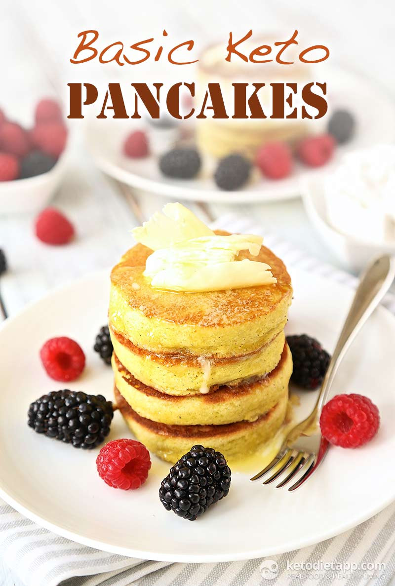 Keto Breakfast Pancakes
 Basic Keto Pancakes