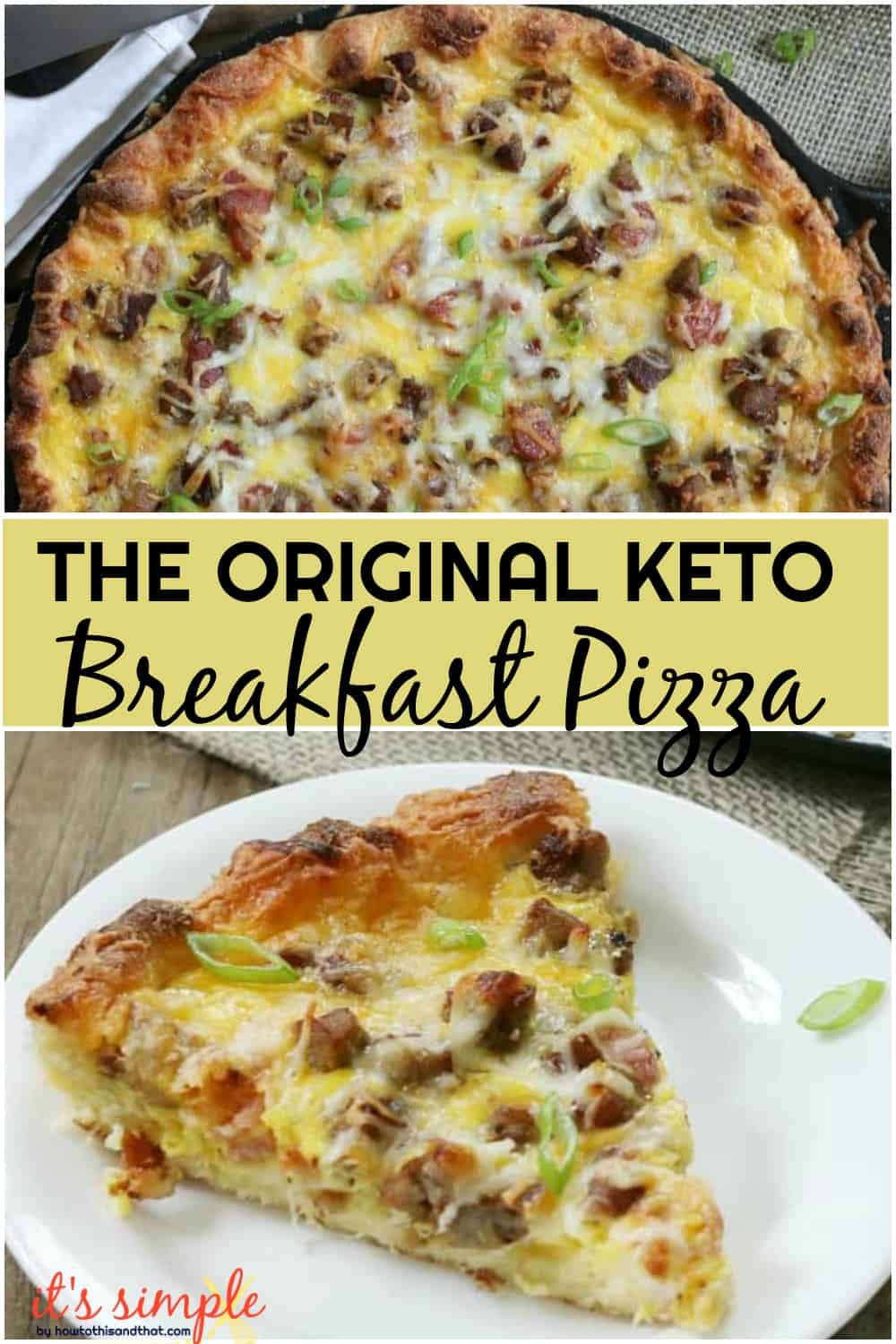 Keto Breakfast Pizza Recipe
 Keto Breakfast Pizza Meat Lover s Style ly 1 7 NET