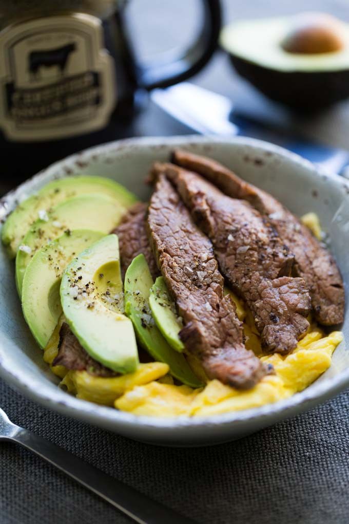 Keto Breakfast Recipes Eggs
 Steak and Egg Breakfast Bowl Keto • Recipe for Perfection