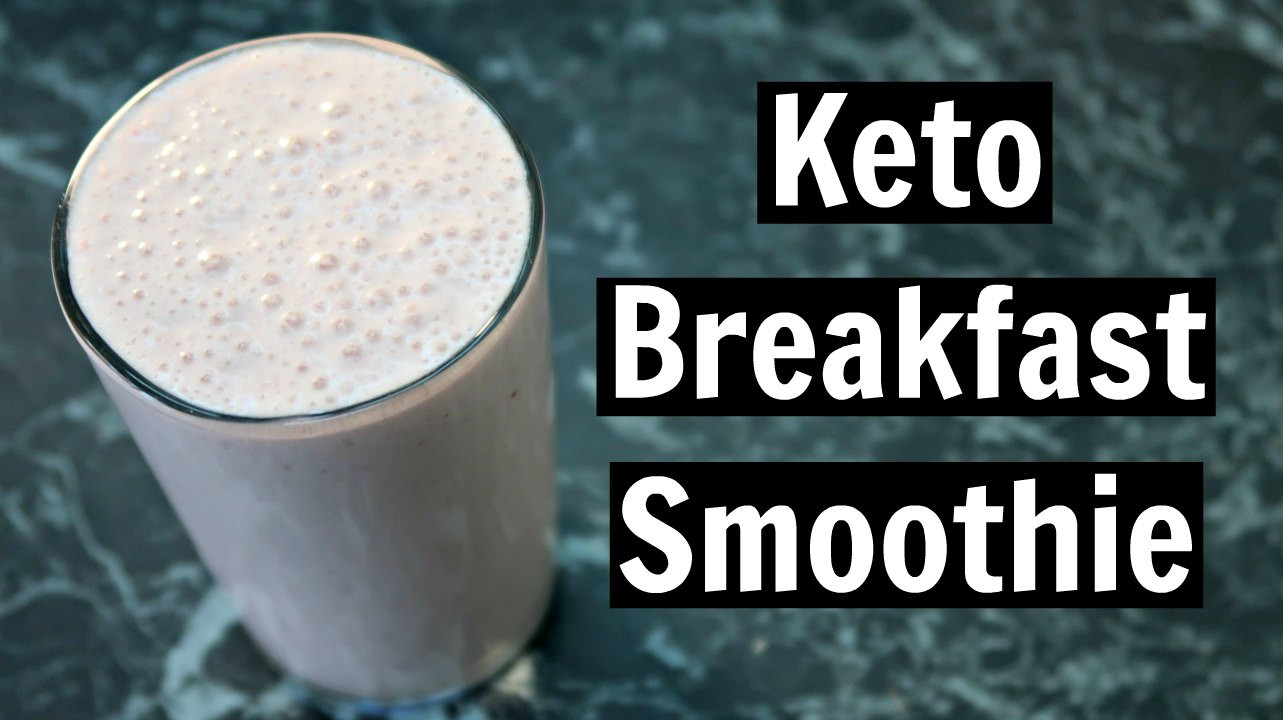 Keto Breakfast Shake
 Keto Breakfast Smoothie Recipe Low Carb Dairy Free Smoothies