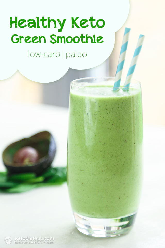 Keto Breakfast Smoothie
 Healthy Keto Green Smoothie