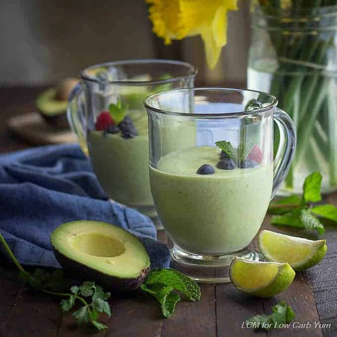 Keto Breakfast Smoothie
 Green Keto Smoothie Recipe with Avocado and Mint