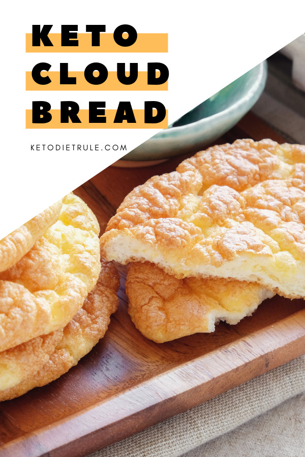 Keto Cloud Bread 3 Ingredient
 Cloud Bread Easy Low Carb Bread Recipe for the Keto Diet