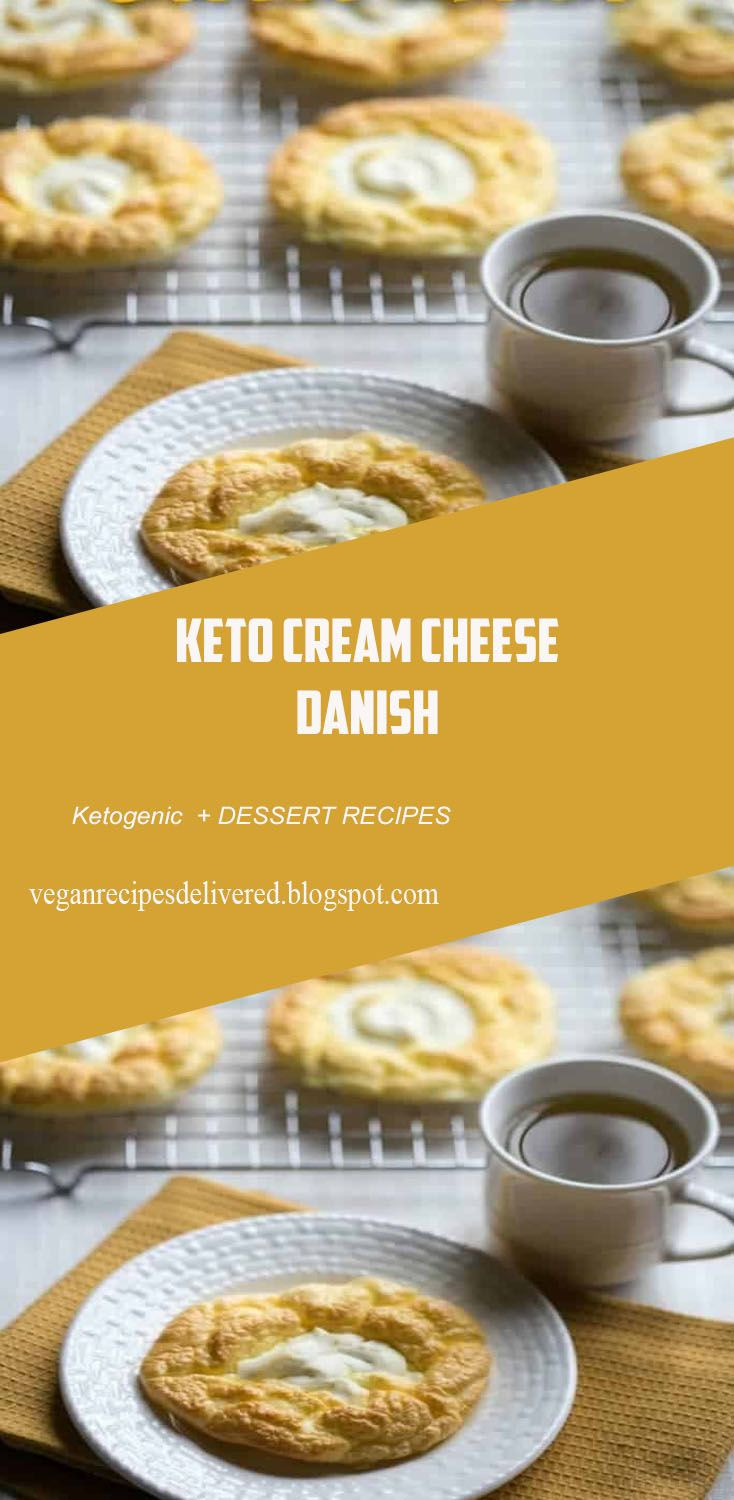 Keto Cloud Bread Danish
 Keto Cream Cheese Danish