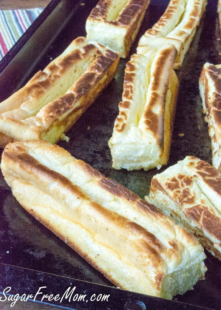 Keto Cloud Bread Loaf
 Cloud Bread Hot Dog Rolls Recipe in 2019