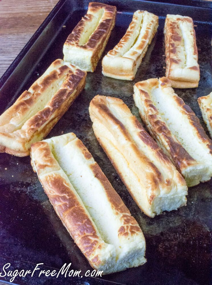 Keto Cloud Bread Loaf
 Cloud Bread Hot Dog Rolls Recipe