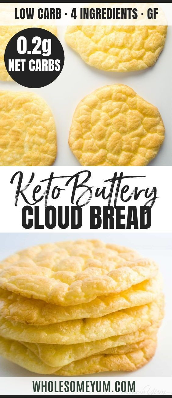 Keto Cloud Bread Recipe Easy
 The best keto cloud bread recipe is easy light & buttery