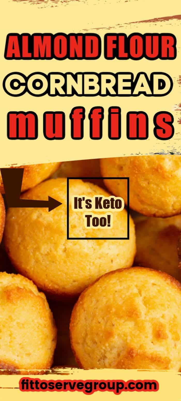 Keto Cornbread Almond Flour
 Keto Almond Flour Cornbread Muffins in 2020