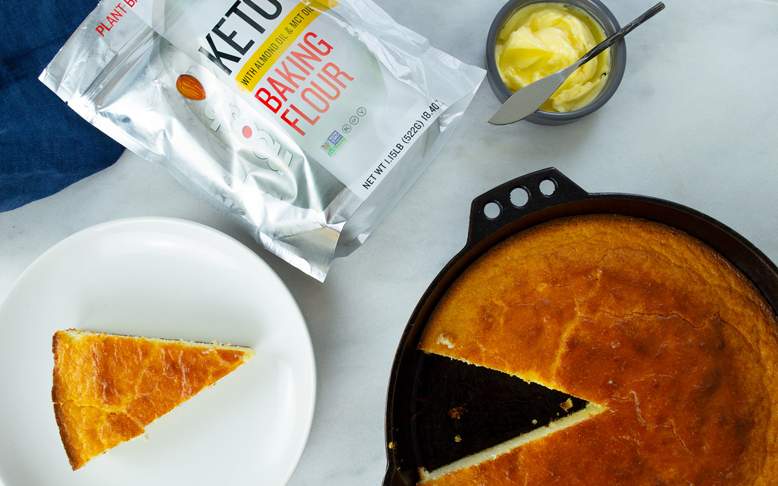 Keto Cornbread Almond Meal
 Keto Cornbread Noosh Almond Butter Protein Powder Oils