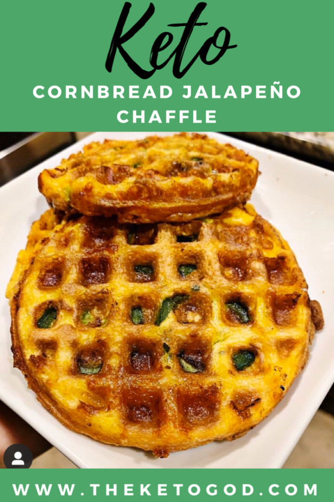 Keto Cornbread Chaffle Recipe
 Keto Cornbread Jalapeno Chaffle Recipe The Keto God in