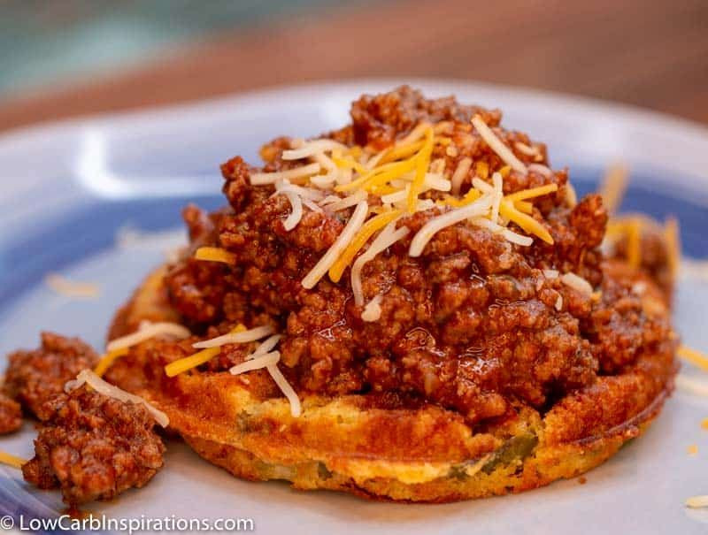 Keto Cornbread Chaffle Recipe
 Sloppy Joe Chaffle Recipe With images