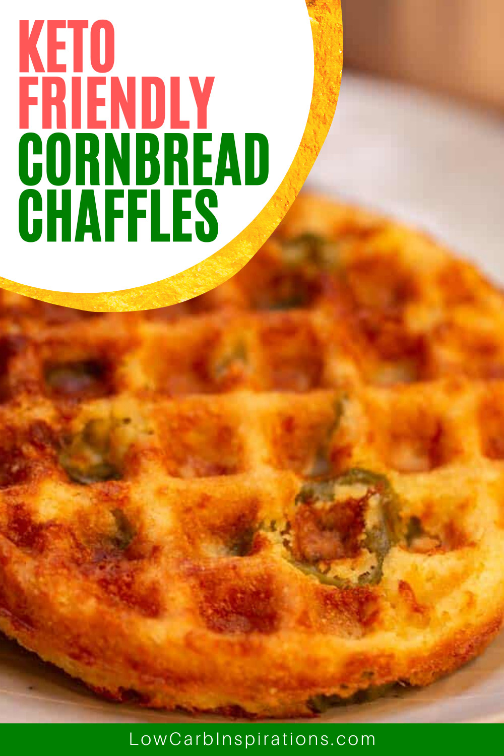 Keto Cornbread Chaffles
 Keto Cornbread Chaffle Recipe