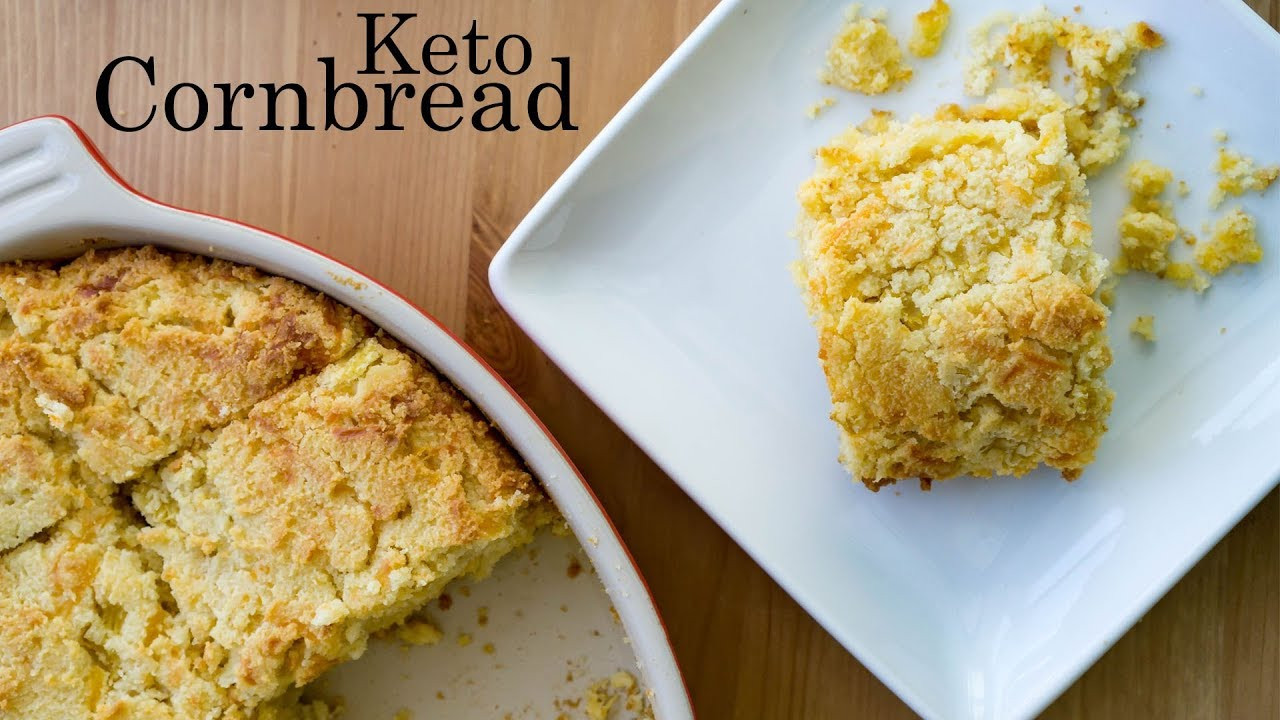 Keto Cornbread Corn Bread
 Easy Keto Cornbread Recipe