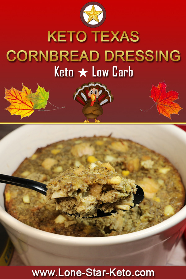 Keto Cornbread Dressing
 Keto Texas Cornbread Dressing ⋆ Thanksgiving ⋆ Lone Star Keto