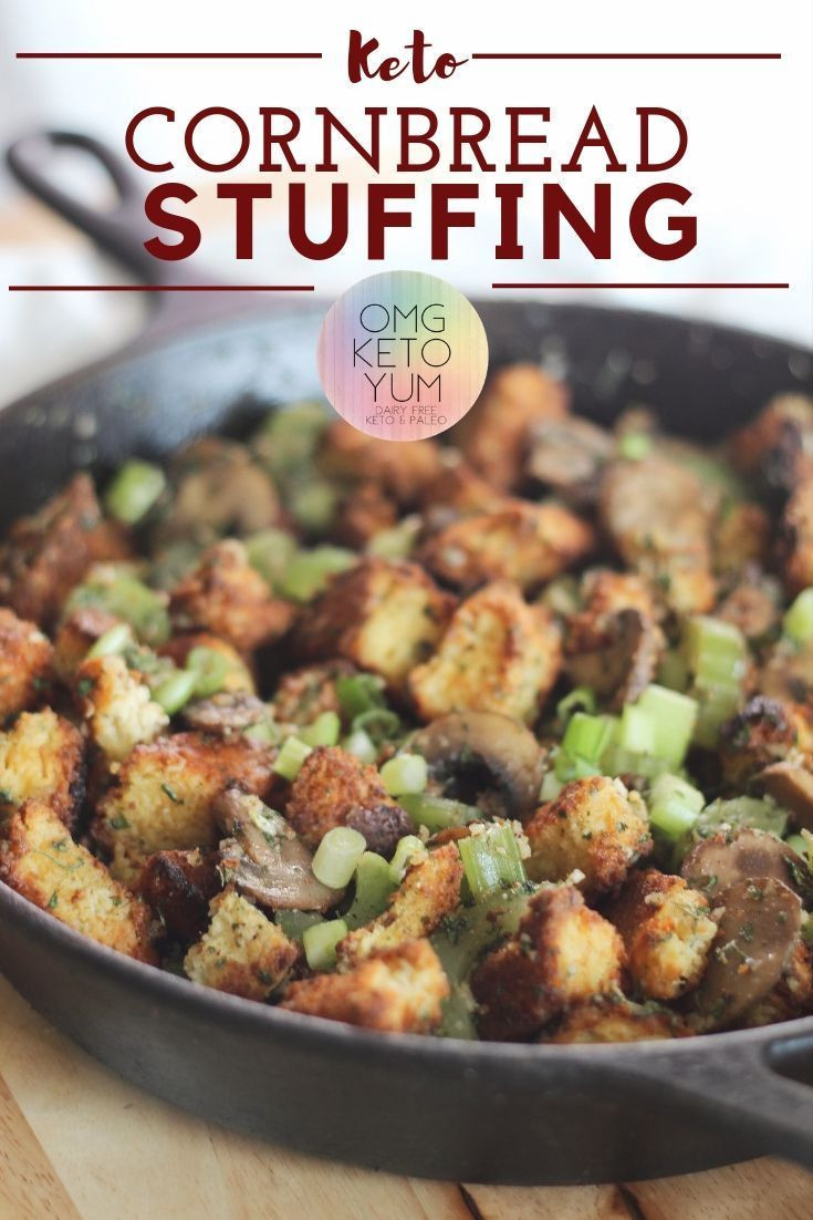 Keto Cornbread Dressing Thanksgiving
 Keto Cornbread Stuffing Recipe Stuff to Buy