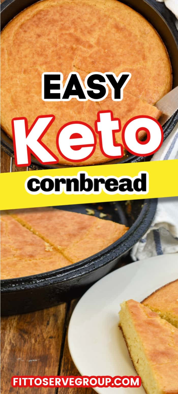 Keto Cornbread Easy
 Easy Keto Cornbread Skillet