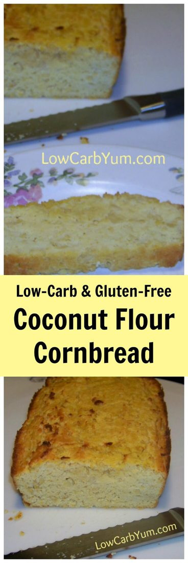 Keto Cornbread Low Carb Coconut Flour
 Coconut Flour Cornbread Recipe Gluten Free