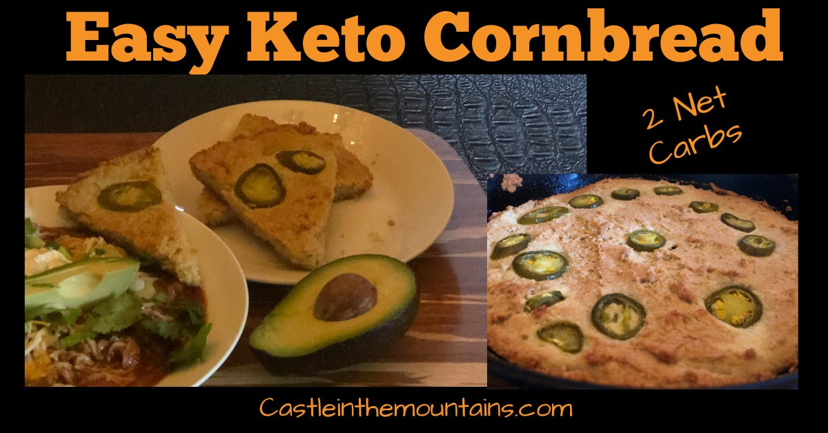 Keto Cornbread Low Carb Easy
 1 Easy Keto Cornbread Recipe Low Carb & Gluten Free